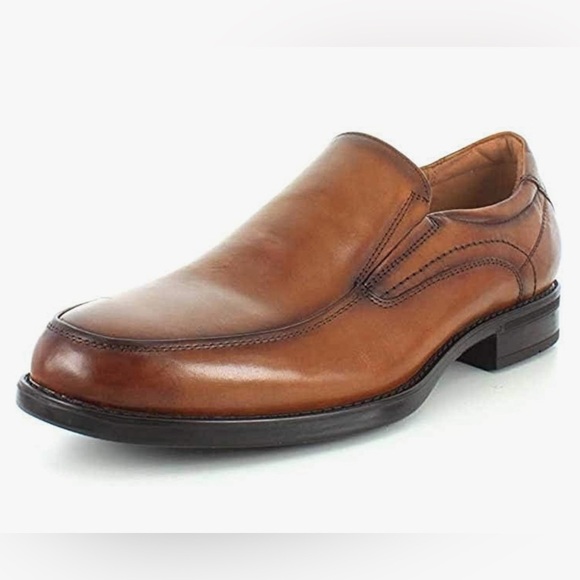 Florsheim Midtown Moc Toe Slip On Mens Slip On 12US Cognac - Picture 1 of 10